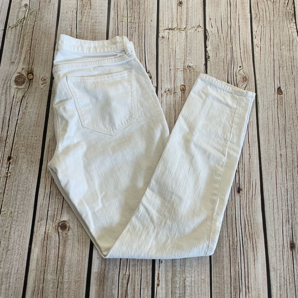 Madewell White Skinny Jeans